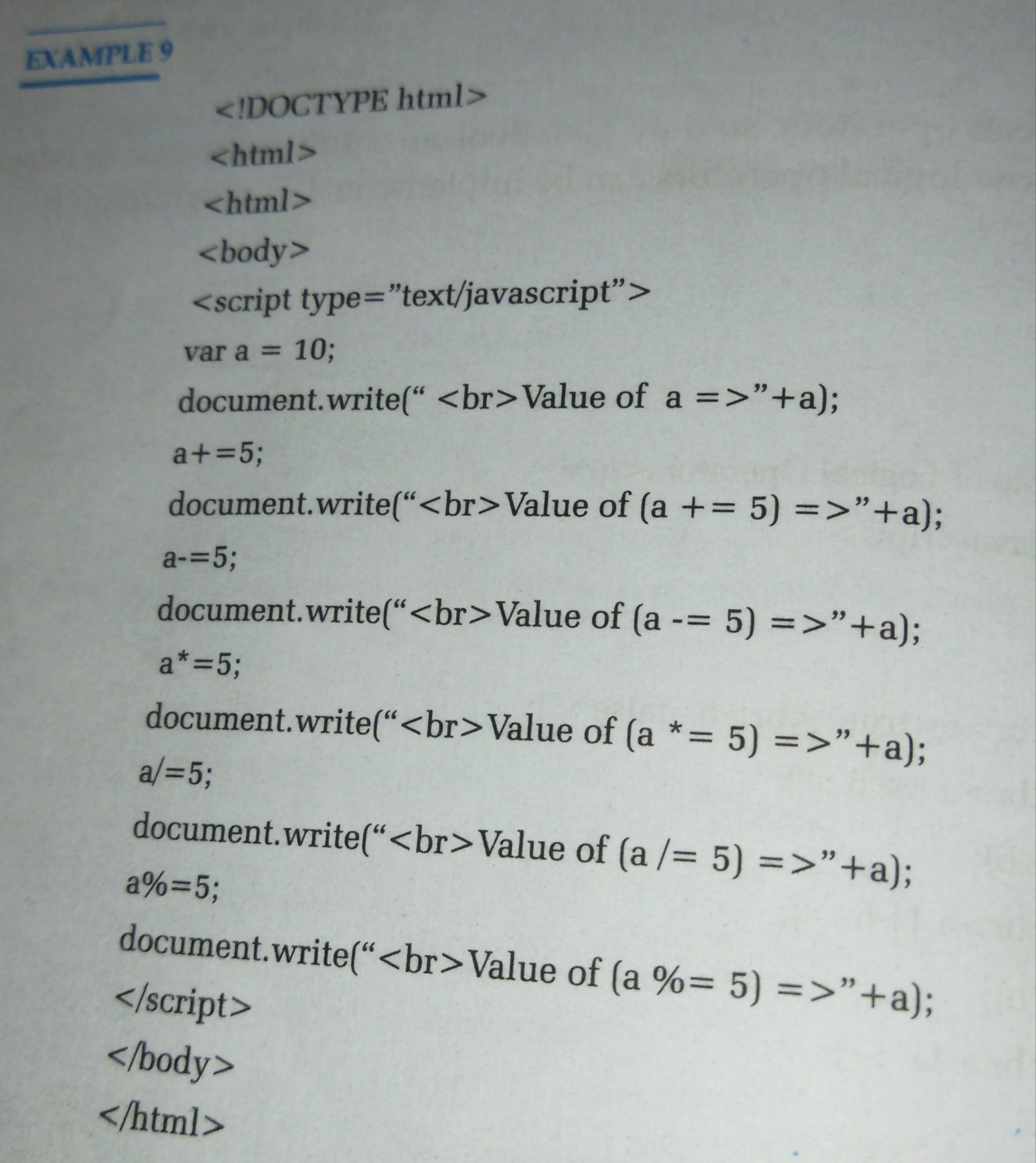 Java Scvript Low Level JAVA SCRIPT – Programming